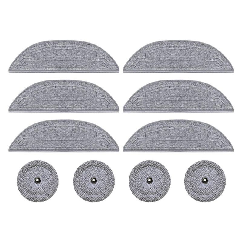 Cloth Pad Reusable - ABRE-10PCS Mop Pad Refill For Roborock
