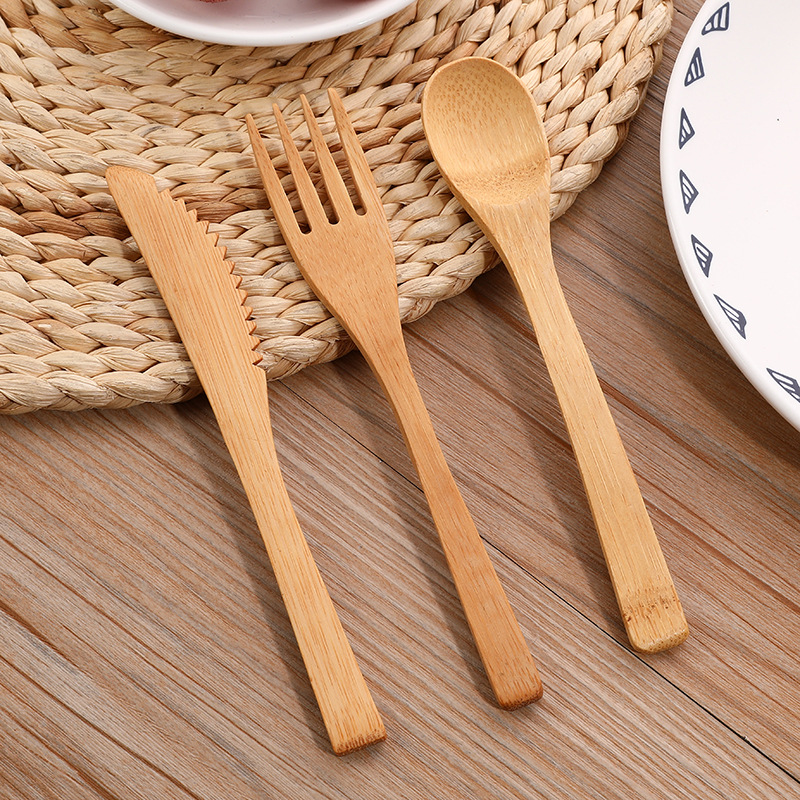 3pcs/set Bamboo Cutlery Set wi - Bamboo Cutlery Travel 리뷰 및 가격