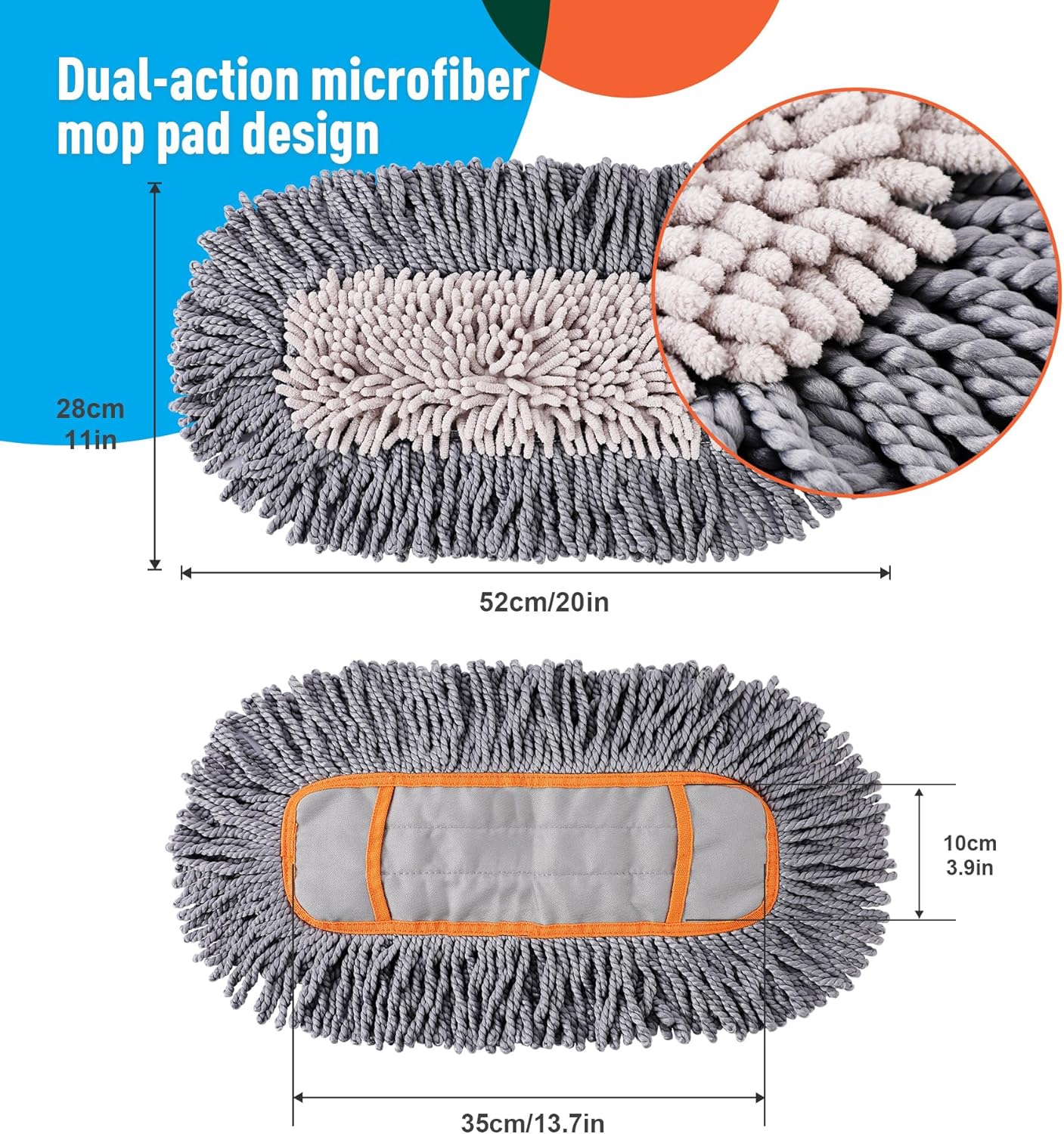 Microfiber Dust Mop Replacemen - Cloth Pad Reusable 리뷰 및 가격