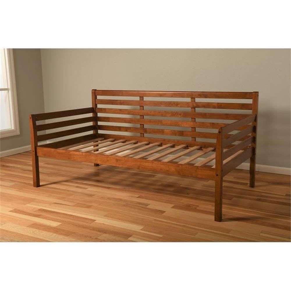 Twin Daybed in Medium Brown, S - Sustainable Living Homes 리뷰 및 가격