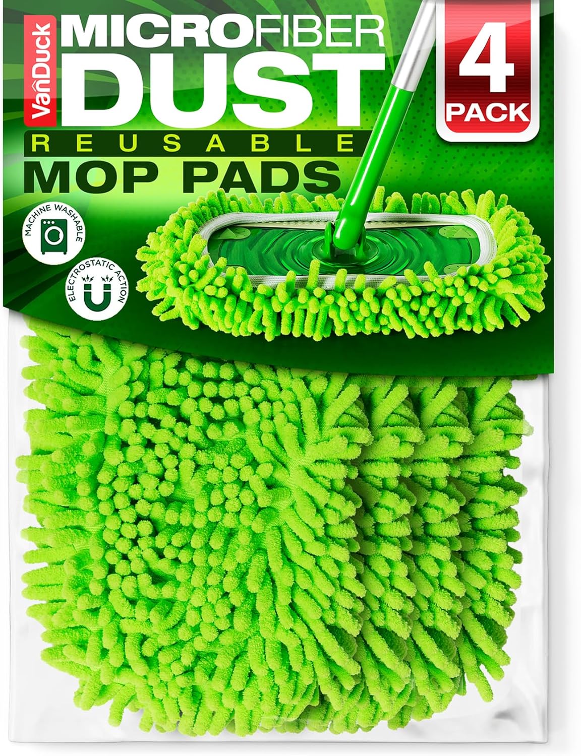 Dust Mop Refill Compatible wit - Cloth Pad Reusable 리뷰 및 가격