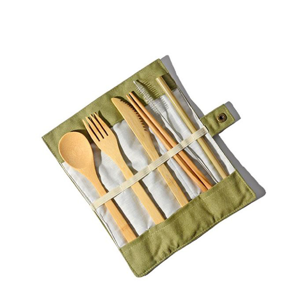Reusable Bamboo Cutlery Set Ba - Bamboo Cutlery Travel 리뷰 및 가격