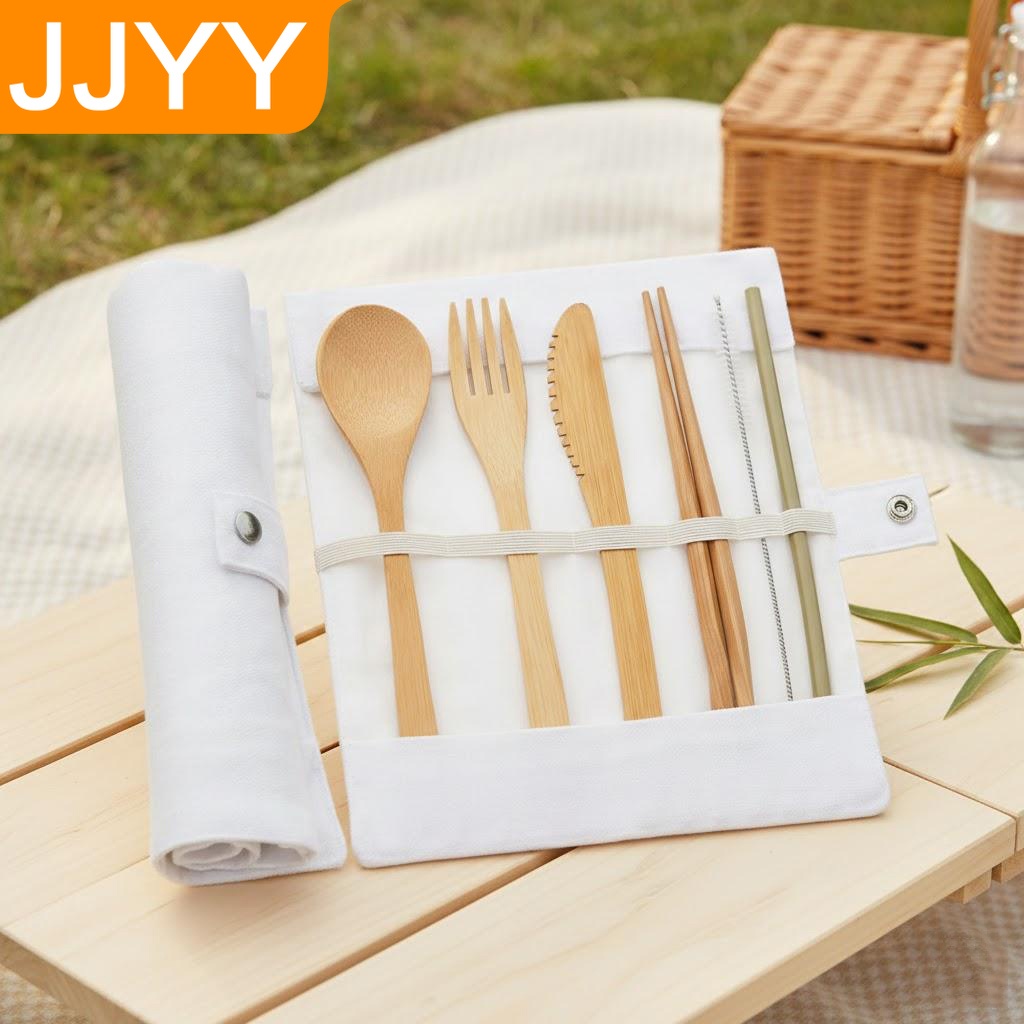 Bamboo Travel Cutlery Set Fork - Bamboo Cutlery Travel 리뷰 및 가격
