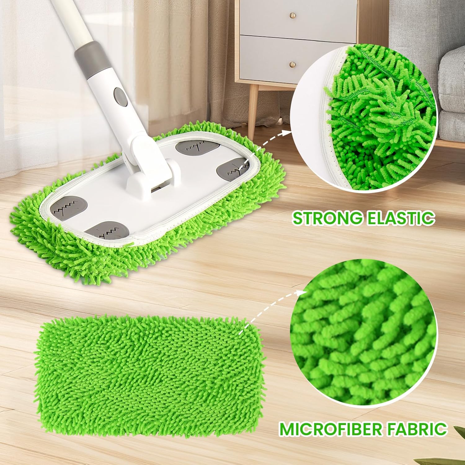 Reusable Microfiber Floor Mop  - Cloth Pad Reusable 리뷰 및 가격