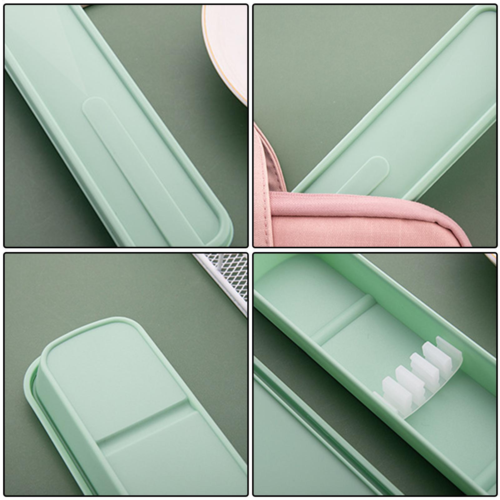 Portable Tableware Storage Box - Bamboo Cutlery Travel 리뷰 및 가격