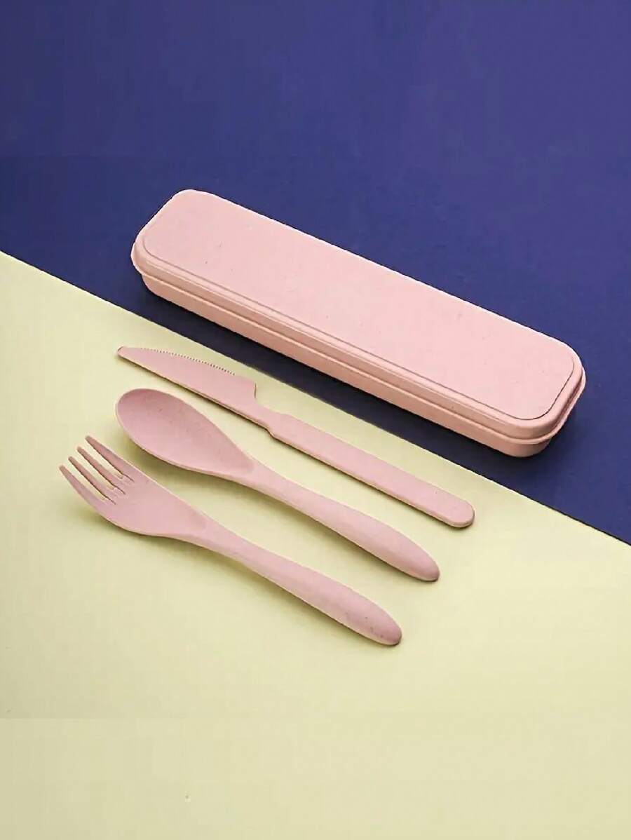 3Pcs Portable Reusable Cutlery - Bamboo Cutlery Travel 리뷰 및 가격