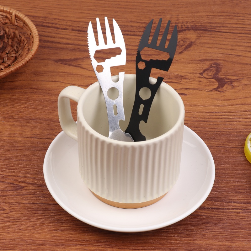1/5Pcs 10-in-1 Stainless Steel - Bamboo Cutlery Travel 리뷰 및 가격