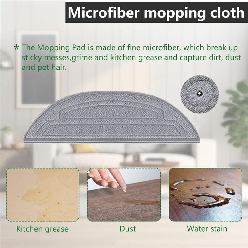 ABRE-10PCS Mop Pad Refill  For - Cloth Pad Reusable 리뷰 및 가격