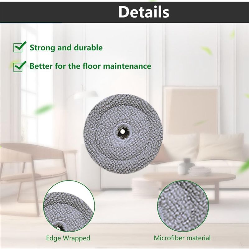 ABRE-10PCS Mop Pad Refill  For - Cloth Pad Reusable 리뷰 및 가격