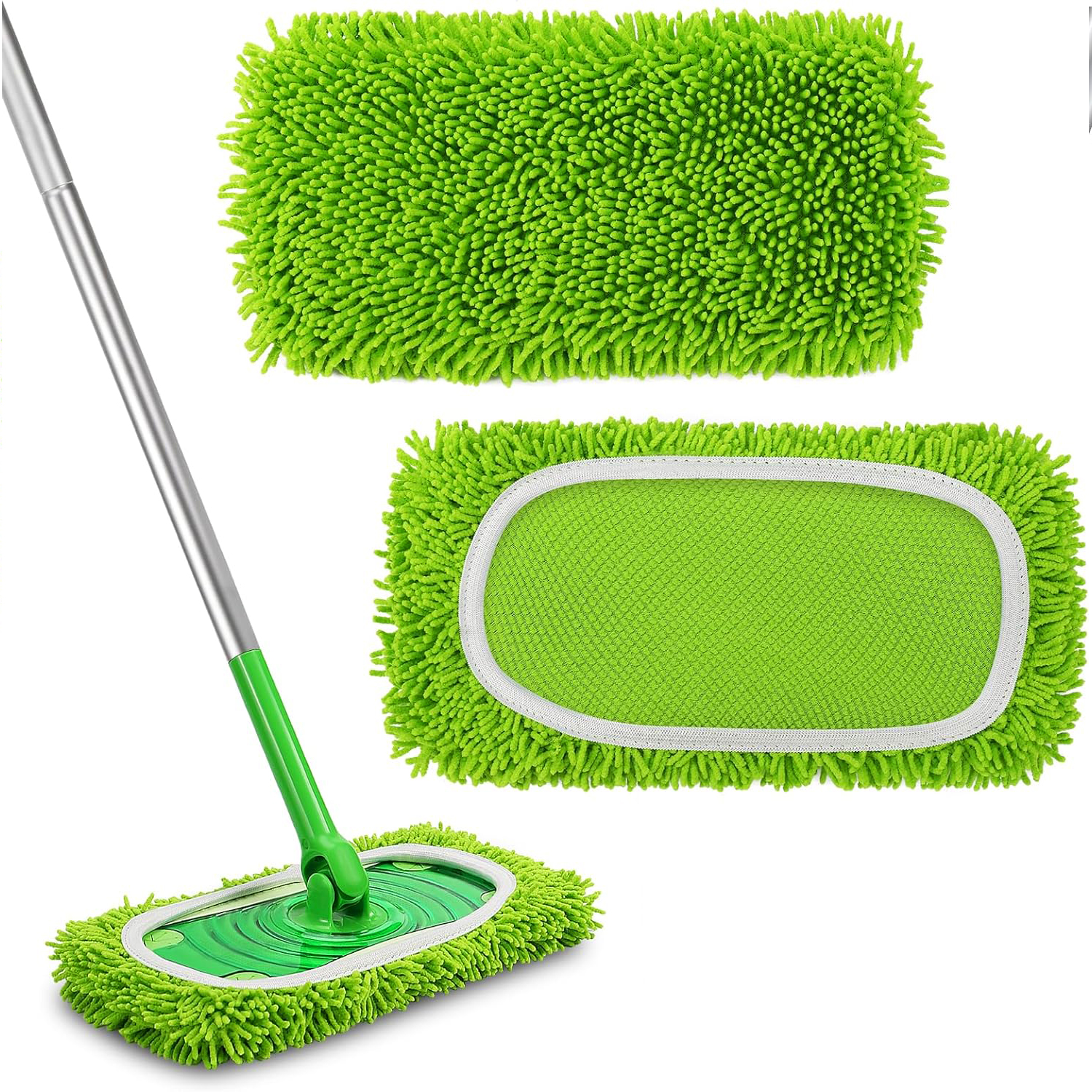 2 Pack Reusable Microfiber Mop - Cloth Pad Reusable 리뷰 및 가격
