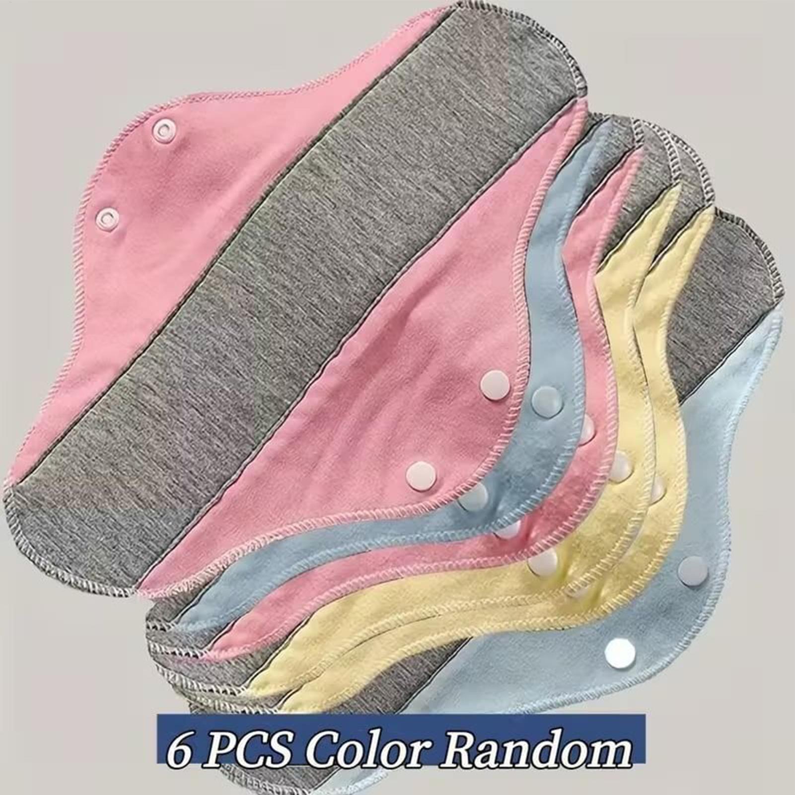 6PCs Washable Sanitary Pads Cl - Cloth Pad Reusable 리뷰 및 가격