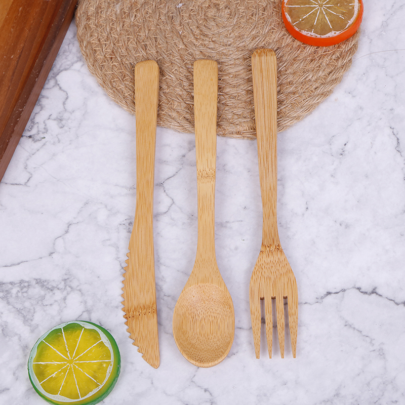 1 Set Bamboo Travel Cutlery Se - Bamboo Cutlery Travel 리뷰 및 가격