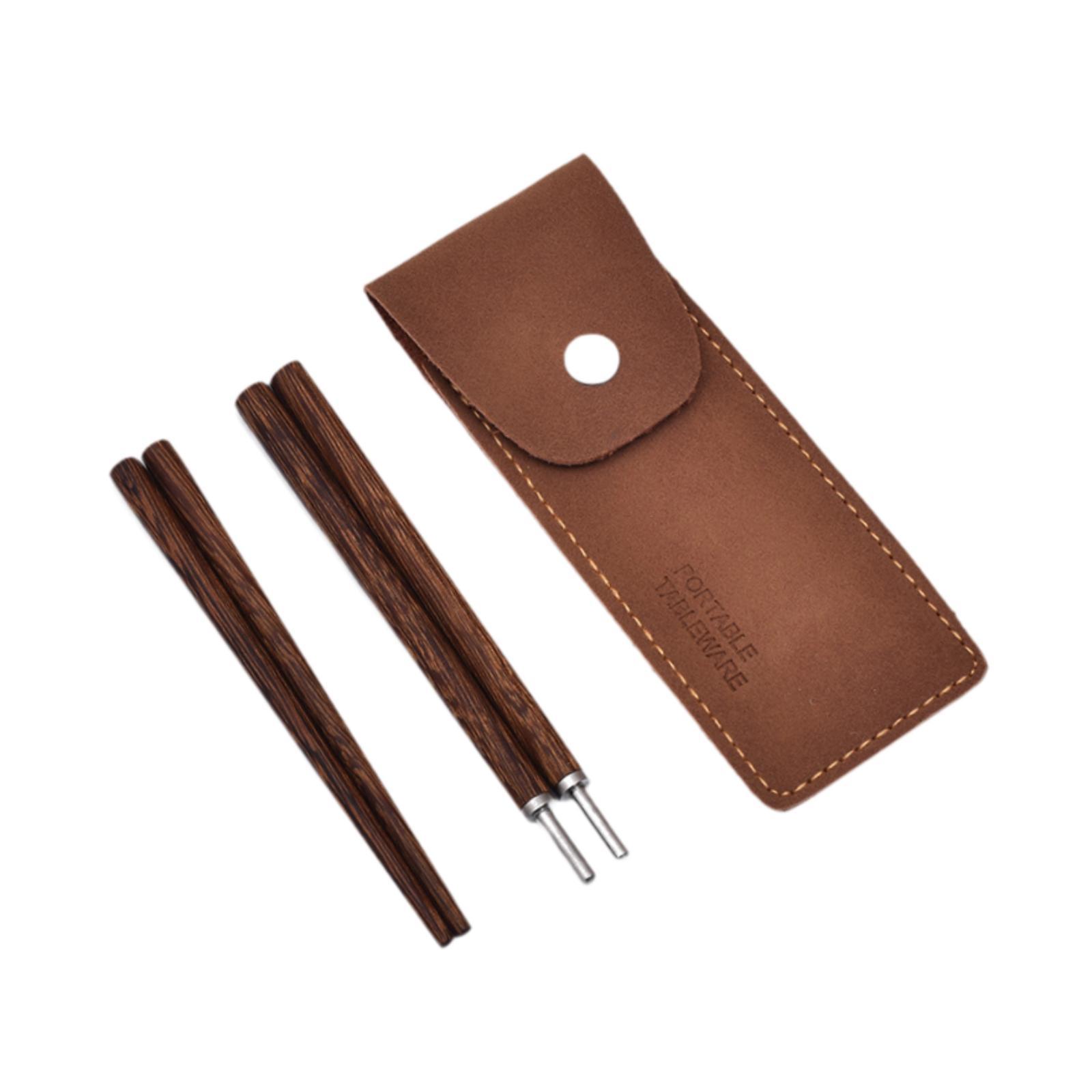 Travel Chopsticks with Storage - Bamboo Cutlery Travel 리뷰 및 가격