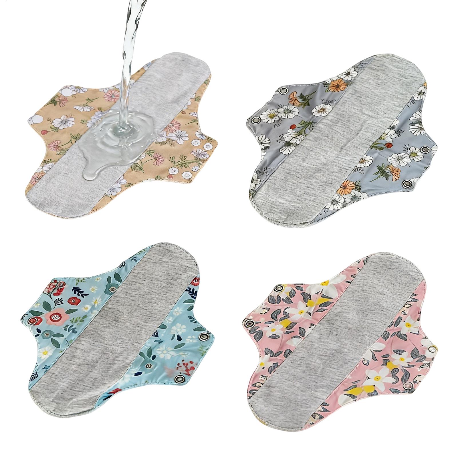 Sanitary Pads 4pcs Reusable Le - Cloth Pad Reusable 리뷰 및 가격